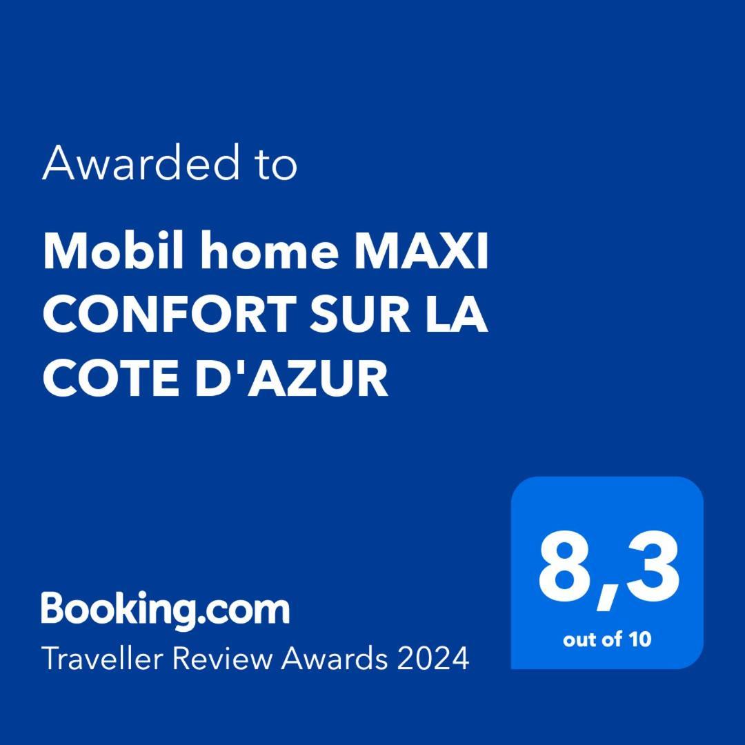 Mobil Home Maxi Confort Sur La Cote D'Azur Fréjus Exterior foto